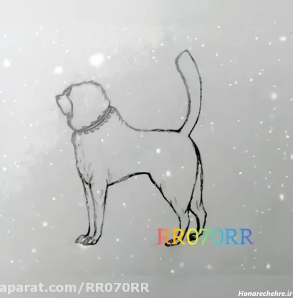  عکس نقاشی سگ وحشی