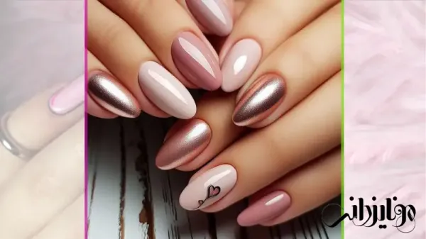  85 طرح ناخن شیک و باکلاس صورتی