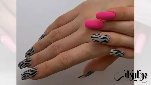  85 طرح ناخن شیک و باکلاس صورتی