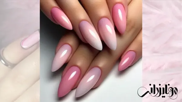  85 طرح ناخن شیک و باکلاس صورتی