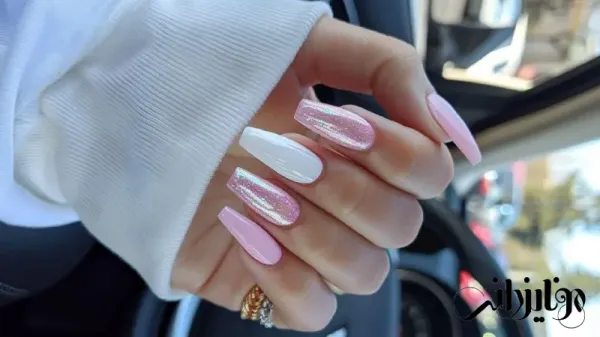  85 طرح ناخن شیک و باکلاس صورتی