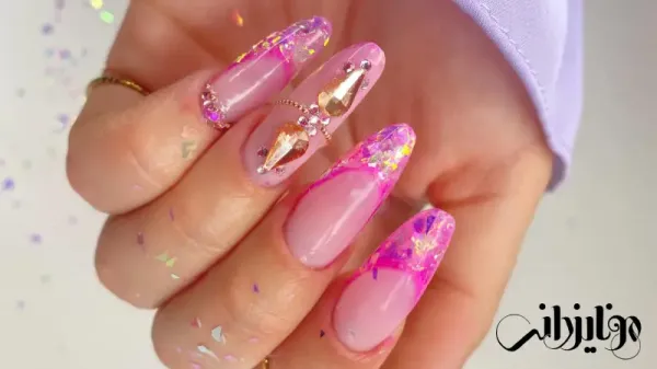  85 طرح ناخن شیک و باکلاس صورتی