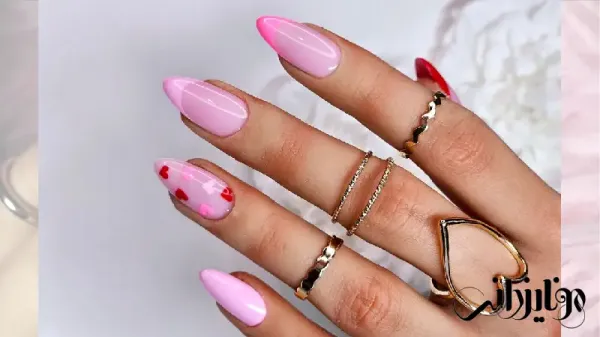  85 طرح ناخن شیک و باکلاس صورتی