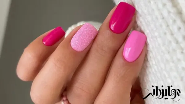  85 طرح ناخن شیک و باکلاس صورتی