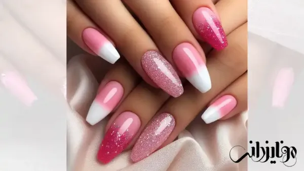  85 طرح ناخن شیک و باکلاس صورتی