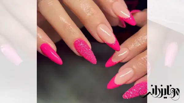 85 طرح ناخن شیک و باکلاس صورتی
