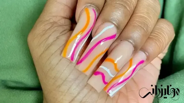  85 طرح ناخن شیک و باکلاس صورتی