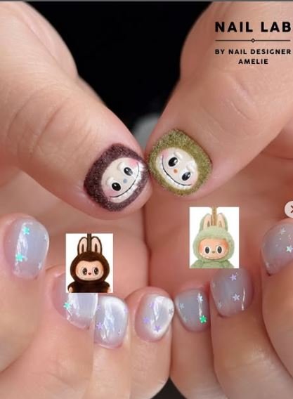  45 عکس طرح ناخن لبوبو