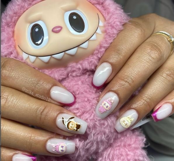  58 عکس لاک ژل لبوبو