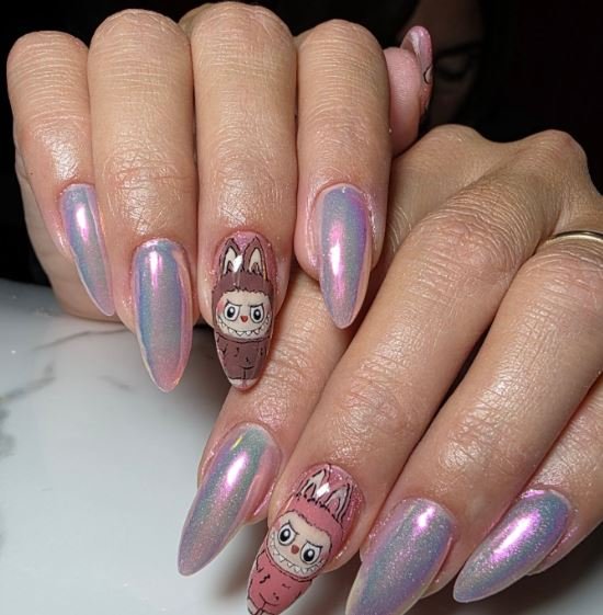  عکس طرح ناخن لبوبو