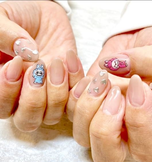  عکس طرح ناخن لبوبو