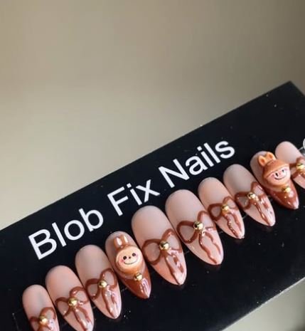  عکس طرح ناخن لبوبو