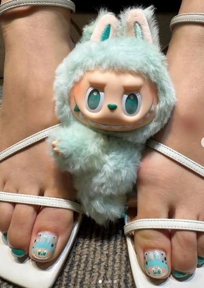  عکس طرح ناخن لبوبو