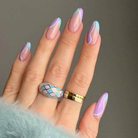  78 عکس طرح ناخن ساده