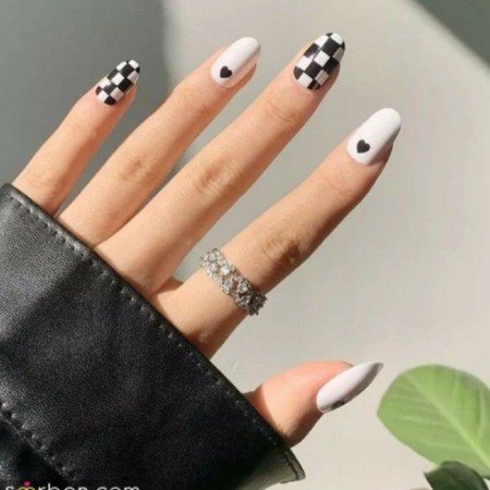  78 عکس طرح ناخن ساده