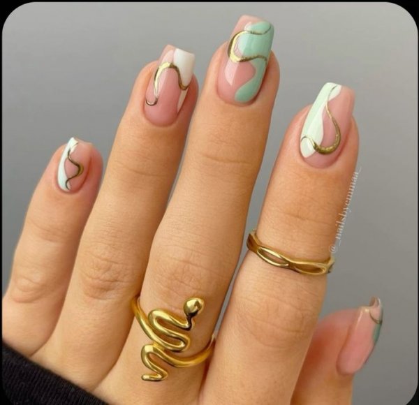  30 عکس طرح ناخن پاییزی