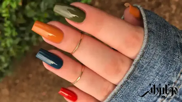  150 عکس طرح ناخن پاییزی شیک و باکلاس