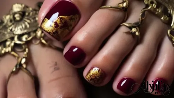  عکس طرح ناخن پاییزی مینیمال