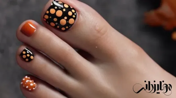  عکس طرح ناخن پاییزی مینیمال