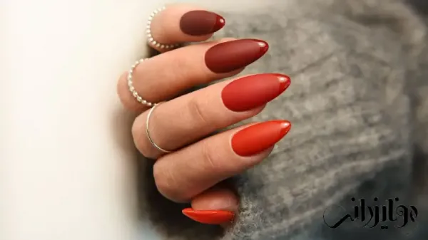  عکس طرح ناخن پاییزی مینیمال
