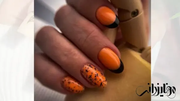  عکس طرح ناخن پاییزی مینیمال