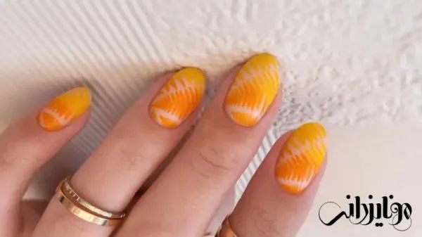  عکس طرح ناخن پاییزی مینیمال