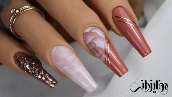  68 عکس طرح ناخن پاییزی 2025