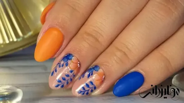  68 عکس طرح ناخن پاییزی 2025