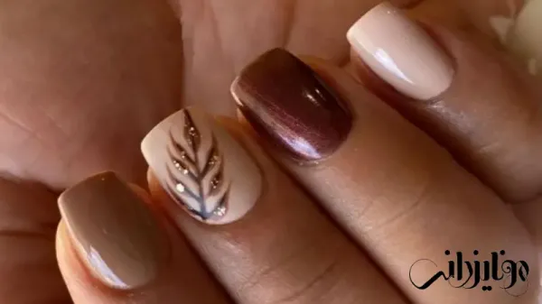  68 عکس طرح ناخن پاییزی 2025