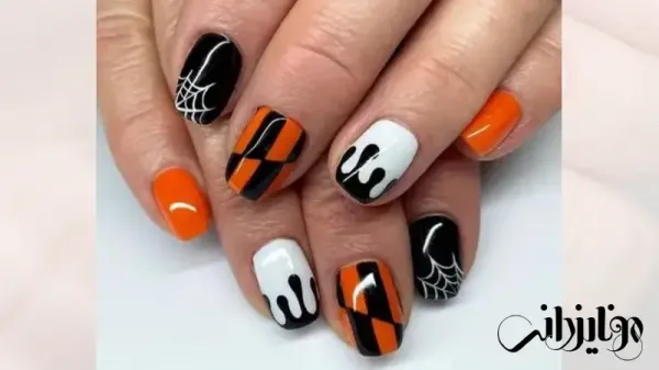  68 عکس طرح ناخن پاییزی 2025