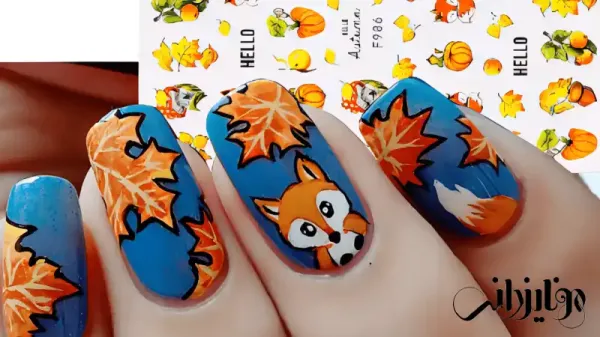  87 عکس طرح ناخن پاییزی دخترانه