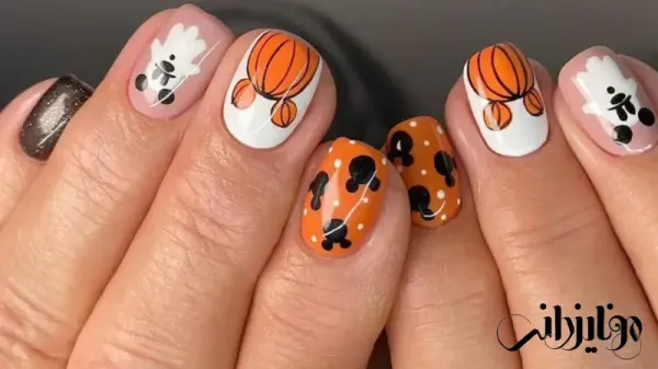  87 عکس طرح ناخن پاییزی دخترانه