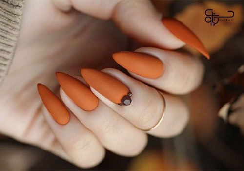  66 عکس طرح ناخن پاییزی جدید