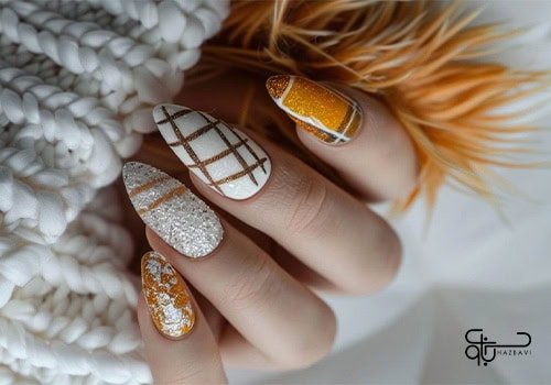  66 عکس طرح ناخن پاییزی جدید