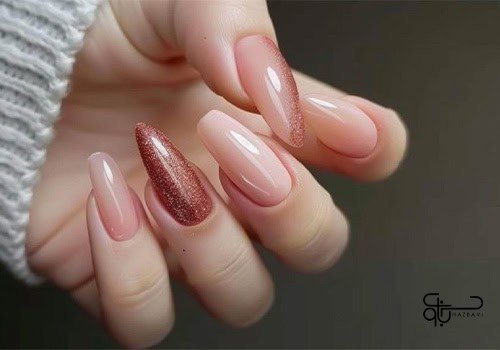 طرح ناخن پاییزی شیک