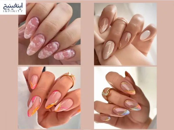  110عکس طرح ناخن شیک و باکلاس کوتاه