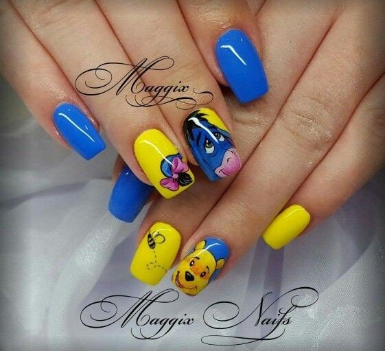  86 عکس طرح ناخن کیوت