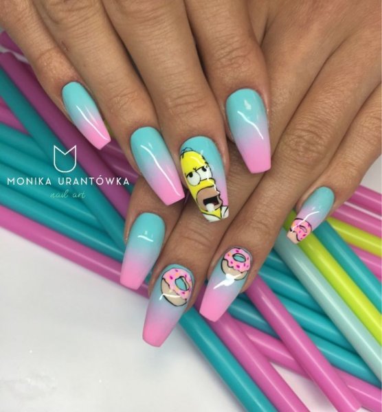  86 عکس طرح ناخن کیوت