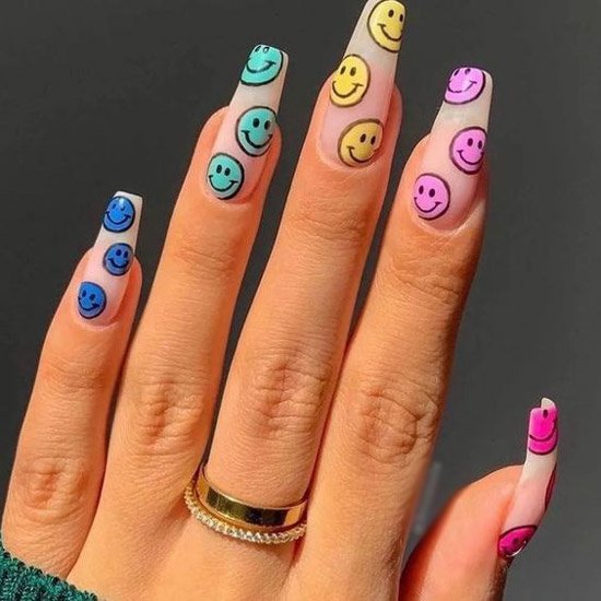  68 عکس طرح ناخن دخترانه فانتزی