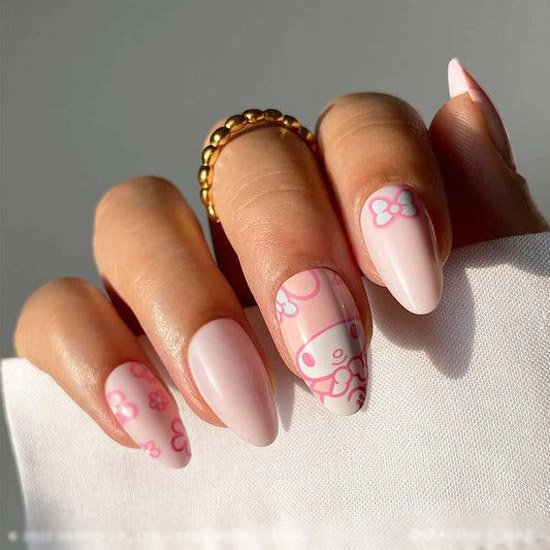  68 عکس طرح ناخن دخترانه فانتزی