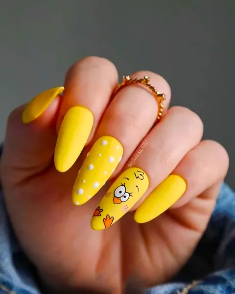  عکس طرح ناخن دخترانه عروسکی