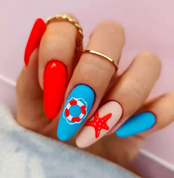  عکس طرح ناخن دخترانه عروسکی