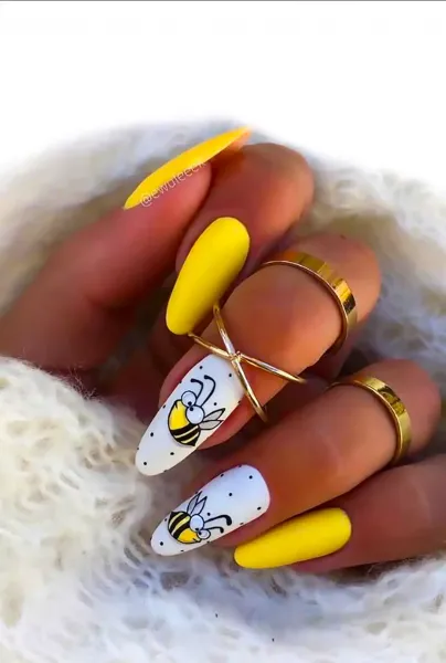  عکس طرح ناخن دخترانه عروسکی