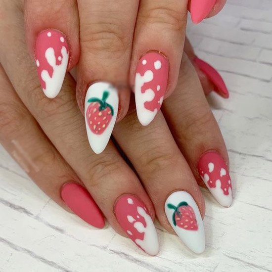  عکس کاشت ناخن دخترانه فانتزی عروسکی