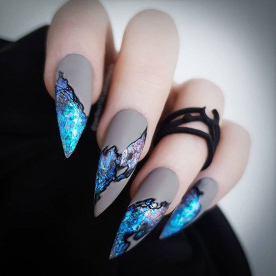  عکس کاشت ناخن دخترانه فانتزی عروسکی