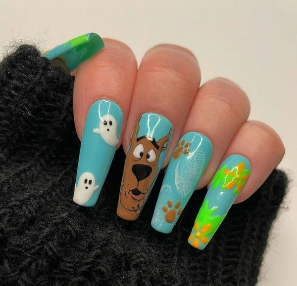  عکس طرح ناخن دخترانه کیوت کوتاه