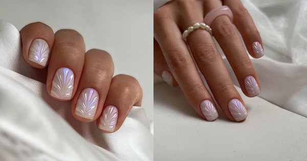  30 عکس طرح ناخن کرومی