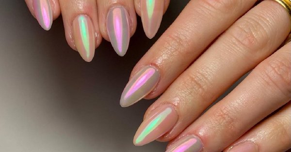  30 عکس طرح ناخن کرومی