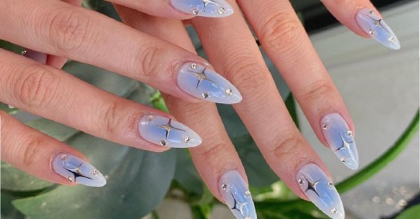  30 عکس طرح ناخن کرومی