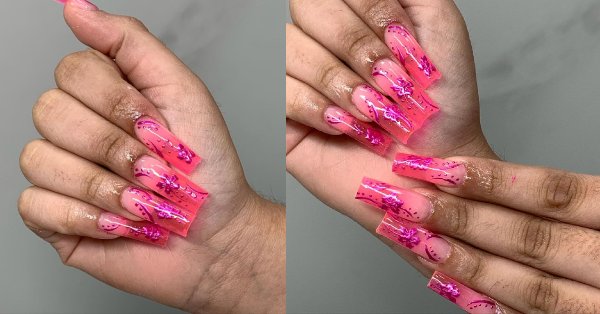  30 عکس طرح ناخن کرومی